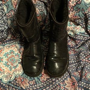 black sequin uggs